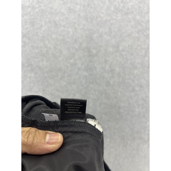 Ann Taylor Women's Pants Devin Fit Solid Gray Size 8 Boot Cut - Picture 4 of 13